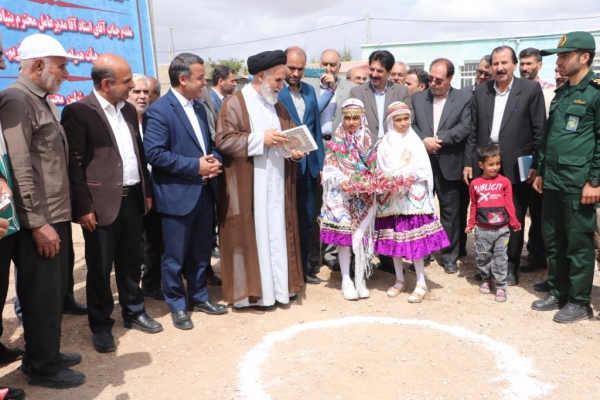  آغاز عملیات احداث مدرسه ۶ کلاسه روستای «کلاته میرزا رحیم» اسفراین